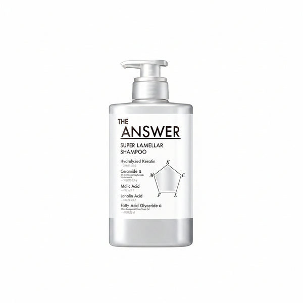 THE ANSWER Super Lamellar Shampoo Pump 400ml – Bergamot & Daphne | Kao