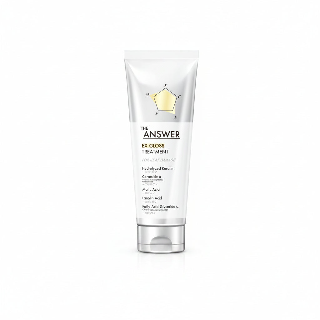 THE ANSWER EX Gloss Treatment for Heat Damage – Shine & Smooth 220g | Kao
