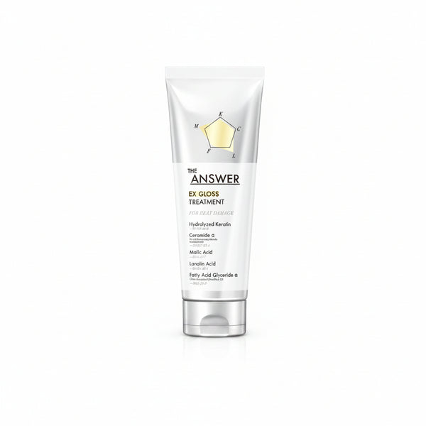 THE ANSWER EX Gloss Treatment for Heat Damage – Shine & Smooth 220g | Kao
