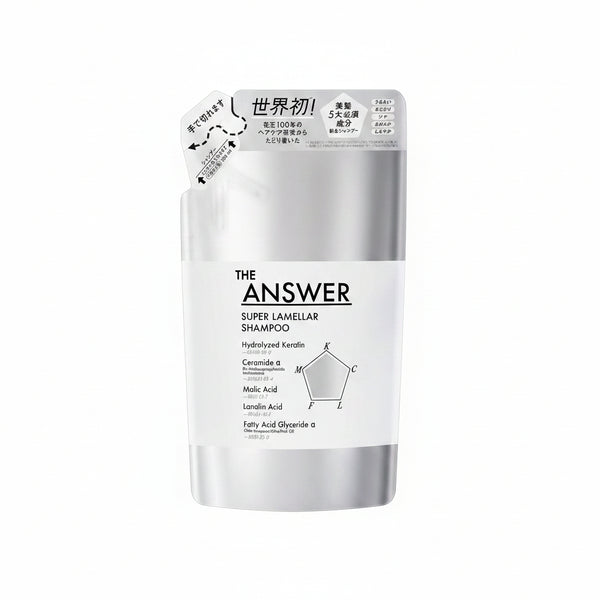 THE ANSWER Super Lamellar Shampoo Refill 320ml – Bergamot & Daphne | Kao